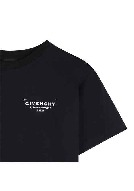 T-shirt con logo GIVENCHY KIDS | H3107509B